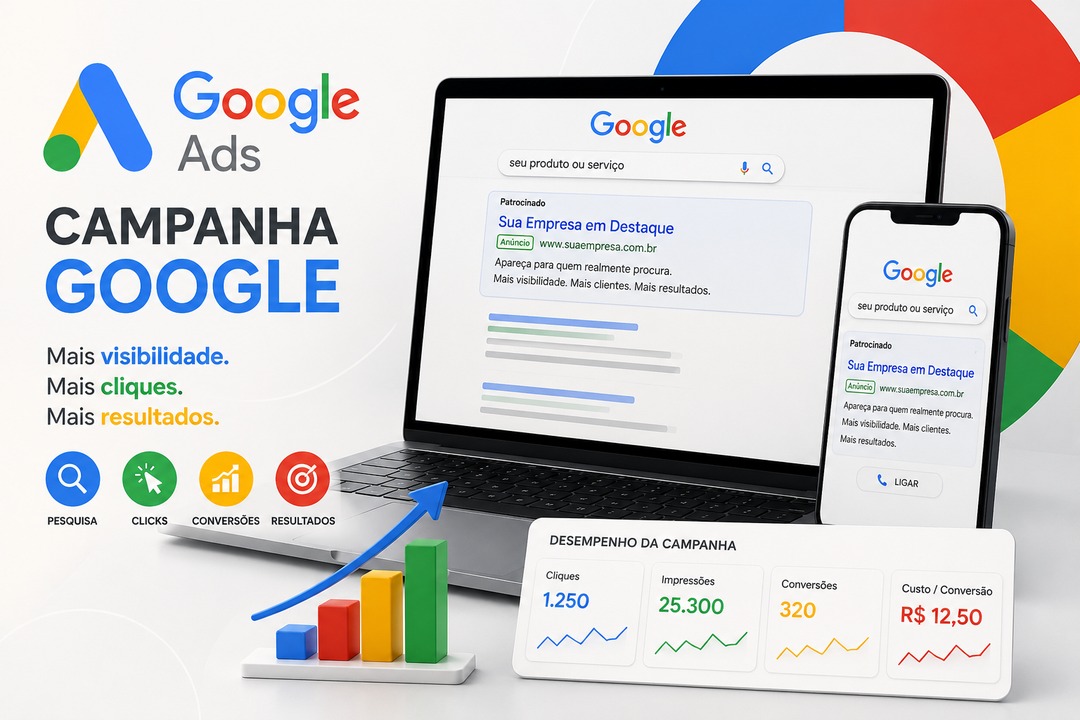 Criativo de campanha de tráfego pago
